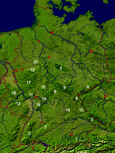 Geografie | Deutsche Gebirge (I) : 05a | lernen & üben | Online-Übungen