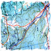Strassenkarte - road map - carte routire - carta stradale   - mapa de carreteras